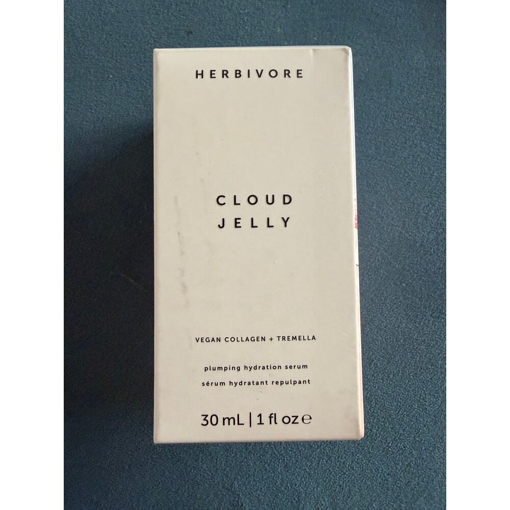 Herbivore Cloud Jelly 1 oz 30ml Vegan Collagen Serum Plumping Hydration